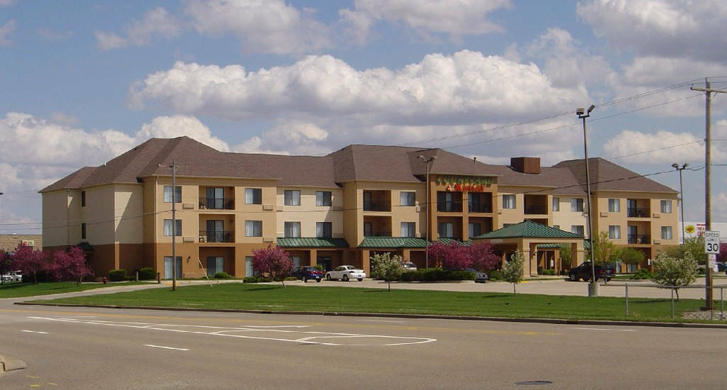 Courtyard By Marriott Bloomington Normal Hotell Eksteriør bilde
